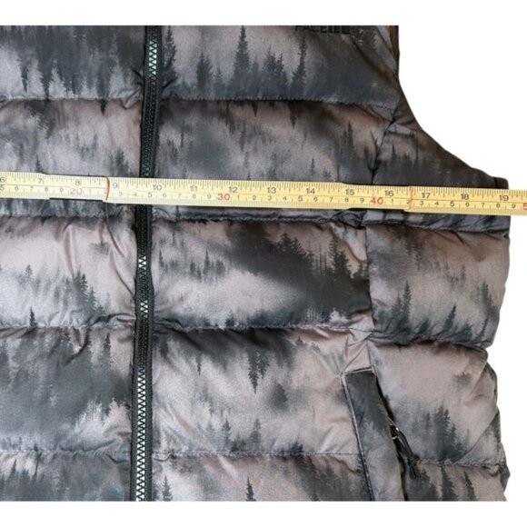 The North Face Womens M Nuptse 2 700 Goose Down Puffer Vest Forrest Print - Picture 10 of 11
